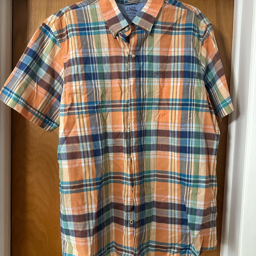 J. Crew Men's Multicolor Plaid Shirt
